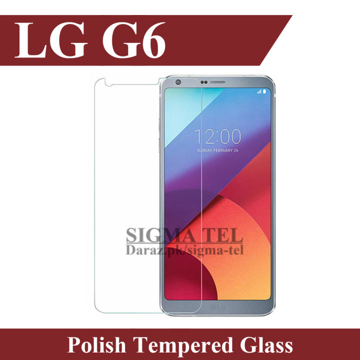LG G6 Tempered Glass Screen Protector Premium High Quality Polish Glass For LG G6