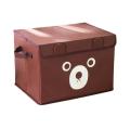 Cartoon Panda Printed Foldable Storage Bins Quilt Basket Kid Toys Organizer torage Boxes Cabinet Wardrobe Storage Bags. 