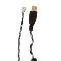 【ZOSR】 DIY Universal Umbrella Rope Mouse Cables Soft Durable Mouse Line Replacement Mouse Wire. 