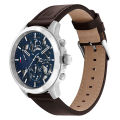 Tommy Hilfiger 1710476 Leather Strap Wrist Watch for Men’s. 