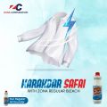 Zona Regular Bleach for getting the best cleaning job done for your whites! Our bleaching liquid for clothes works at stain removal and also disinfection. 