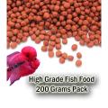 Aquarium Fish Food High Grade 200 Grams Pack Best High Protein Food For Aquarium Fish. 