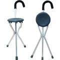 Walking Stick Portable Seat for Old People for Traveling. 