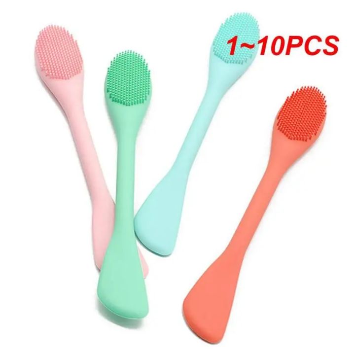 110PCS Silicone Face Cleansing Brush Facial Cleanser Pore Cleaner