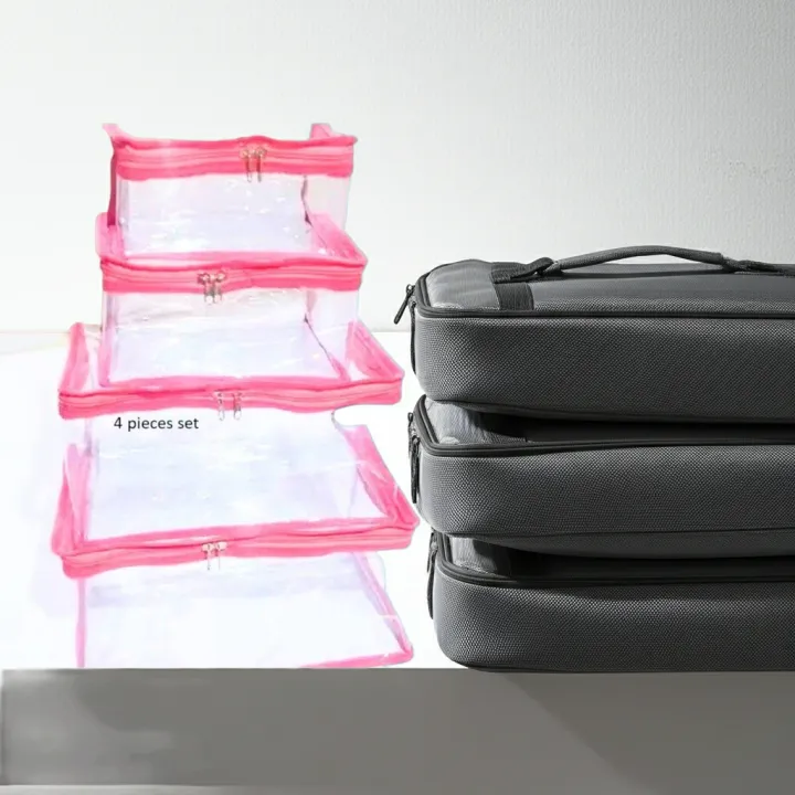 CUSTOMIZE%204Pcs%20Packing%20Cubes%20Travel%20Pouches%20Luggage%20Organiser%20Clothes%20Suitcase%20Storage%20Bag%20-%20Image%2010