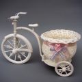 Floral Bicycle Gift With Basket Best For Home decoration Perfect Additions To Wedding Flowers Bouquets Festival Decor Occasion Decor Birthday Decoration Anniversary Wedding Gift Birthday Mother's Day Father's Day Eid Party Karva Chauth Holi Easter. 