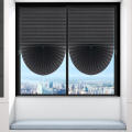 100% Blackout Fabric Shades Roller Shades for Windows, Window Blinds and Shades for Home and Office, Thermal Insulated, UV. 