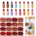 Mini Lipstick Set, Portable Mini Lipstick Set Capsules Matte Lipstick. 