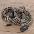 10m / 15m USB 2.0 Active Extension Cable - Male / Female. 