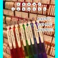 Japanese Uwa penac Binai Inketti color gel pen 0.5mm student small fresh pen press. 