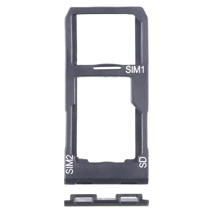 For Sony Xperia 1 II Card Tray + / Micro SD Card Tray (Black)