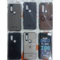 Infinix S5 Pro Back Cover Leather Texture Case & 3D Print. 