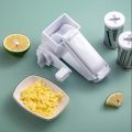 Hand-Cranked Rotating Cheese Grater Creative - Rotary Cheese Grater - Manual Cheese Shredder - Handheld Cheese Cutter - Stainless Steel Drum Grater - Cheese Grating Tool - Multi-Function Grater By AURA MART. 