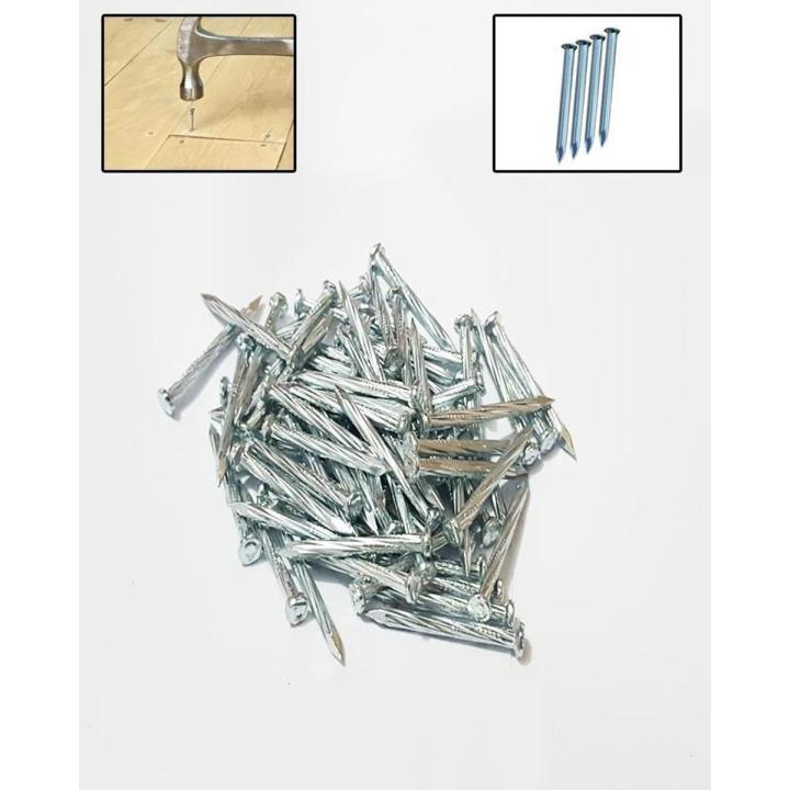 200 pcs Steel Concrete Nails 1.5 Inch  ( Made in Taiwan)