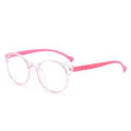 【AmbitionmA】Kids Anti-blue Light Glasses Children Boys Girls Transparent Round Computer Goggles Eye Protection Ultralight Frame Eyewear. 