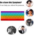 Popit Keyboard pop it fidget toy special needs stress reliever, push bubble gadgets. 