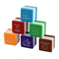 Set of 6pcs Appreciation Stamps Nice Work Super Very Good Terrific Great Well Done Kids Stamp Set Motivation Sticker School Scrapbooking Stamp DIY Teachers Self Inking Praise Reward Stamps For Scrapbooking. 