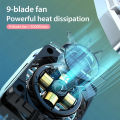 Portable Cooling Fan Game Mobile Phone Cooler Cell Phone Radiator Cooling Tool For IPhone/Samsung/Xiaomi. 