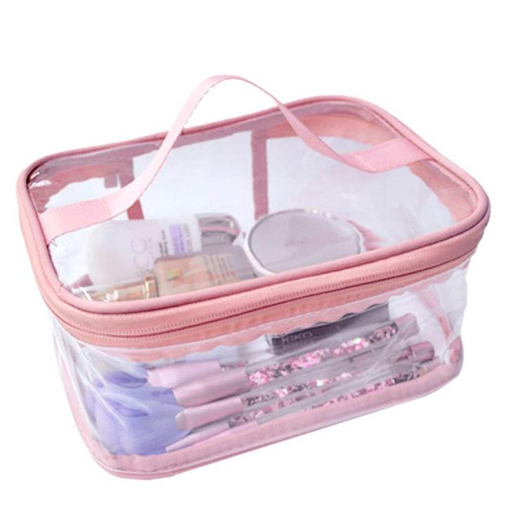 New Portable Waterproof Transparent Makeup Cosmetic Bag PVC
