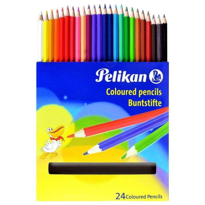 Pack of 24 Coloured Pencils – Buntstifte