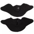 AKE - Motorcycle Half Face Mask Winter Wear Beard cold Protection Mask Black Red Blue Multi Color. 