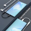 Type-C 3.5 Mm Jack Adapter Usb C Dac Audio Headset Connector For Samsung S22 Plus S21 S20 Fe A33 A53 A73 5G Oneplus 10 Pro 10R 9. 