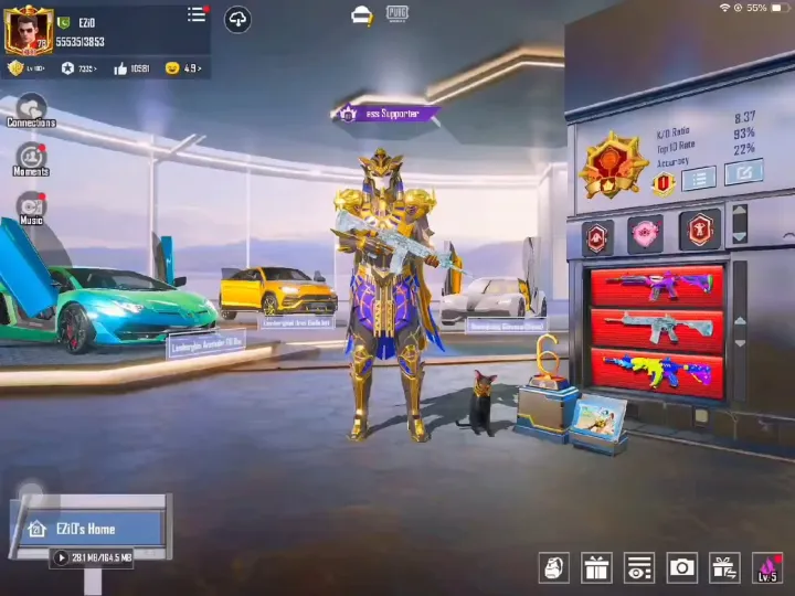 Pubg Rarity Color PUBG Mobile Ultra Rare Account - Yellow/White Mummy Set & X-Suit ...
