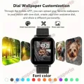 For Xiaomi Huawei Android Phone Color Screen Full Touch Custom Dial Smart Watch Women Bluetooth Call SmartWatch Men Women New. 