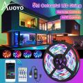 Auoyo WS2812b LED String Light Christmas Lights Intelligent APP Control Magic Decoration Racing Lighting Belt Wall Decoration Indoor Outdoor Strip Fairy Lights for Garden Christmas Party Holiday Decoration . 