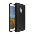 Carbon Fibre Brushed TPU Phone Case For Xiaomi Redmi Note 4 4X Soft Silicone Anti-knock Back Cover - intl. 