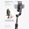 L08 Gimbal Phone Selfie Stabilizer 3 in 1 Selfie Stick Tripod Handheld Gimbal Stabilizer with Bluetooth Shutter for Phone Camera Selfie Stick Tripod for Smartphone Gopro Vlog Selfie Stick Holder Adjustable Selfie Stand For iPhone/Android. 