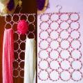 28 Holes Scarf Hanger for Scarfs Hanger. 