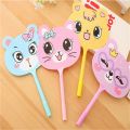 IELGY cute cartoon fan pen student ballpoint pen. 