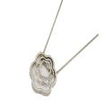 Valentine's Day Silver Pendant for Women. 
