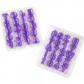 Wilton Alphabets, Numbers and Symbols Fondant Cutters 40Pcs Set Plastic. 