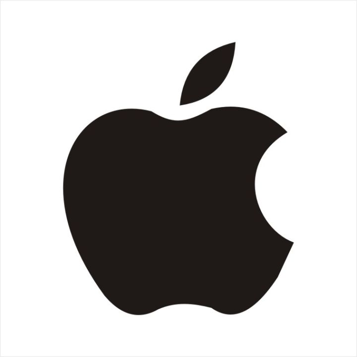 Apple Logo Sticker for Mobile