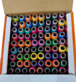 Pack of 100 Sewing Thread Multi Colour - 100 pieces Nalki Dhaga - Best Ladies colours and Gents Colours. 