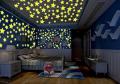 100 pcs Stars Wall Art Stickers Luminous Wall Sticker for Living Room Teens Children Baby Room Nursery Decoration. 