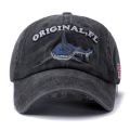 【HOT】 2022 New High Quality Wash Cotton America Flag Shark Men's Baseball Cap Women Snapback Hats For Men Bone Hip Hop Dad Hat Gorras. 