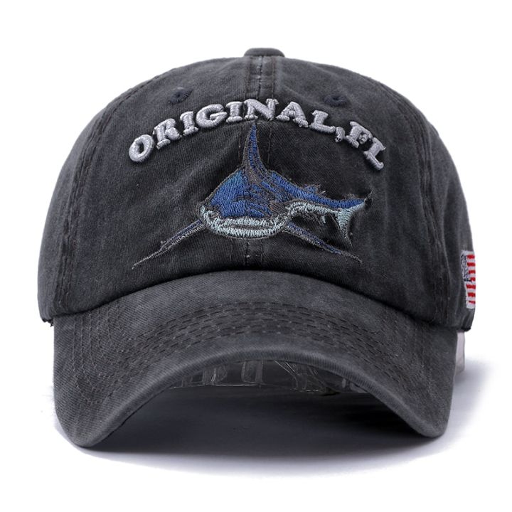 %E3%80%90HOT%E3%80%91%202022%20New%20High%20Quality%20Wash%20Cotton%20America%20Flag%20Shark%20Men's%20Baseball%20Cap%20Women%20Snapback%20Hats%20For%20Men%20Bone%20Hip%20Hop%20Dad%20Hat%20Gorras%20-%20Image%203