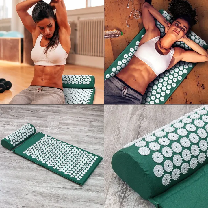 Acupressure%20Mat%20and%20Pillow%20Set%20for%20Back%20and%20Neck%20Relief%20and%20Muscle%20Relaxation%20Relieves,%20Back,%20Neck,%20-%20Image%209