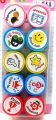 Set of 10pcs Appreciation Stamps star smiling face, nice work etc Kids Stamp Set Motivation Sticker School Scrapbooking Stamp DIY Teachers Self Inking Praise Reward Stamps For Scrapbooking. 