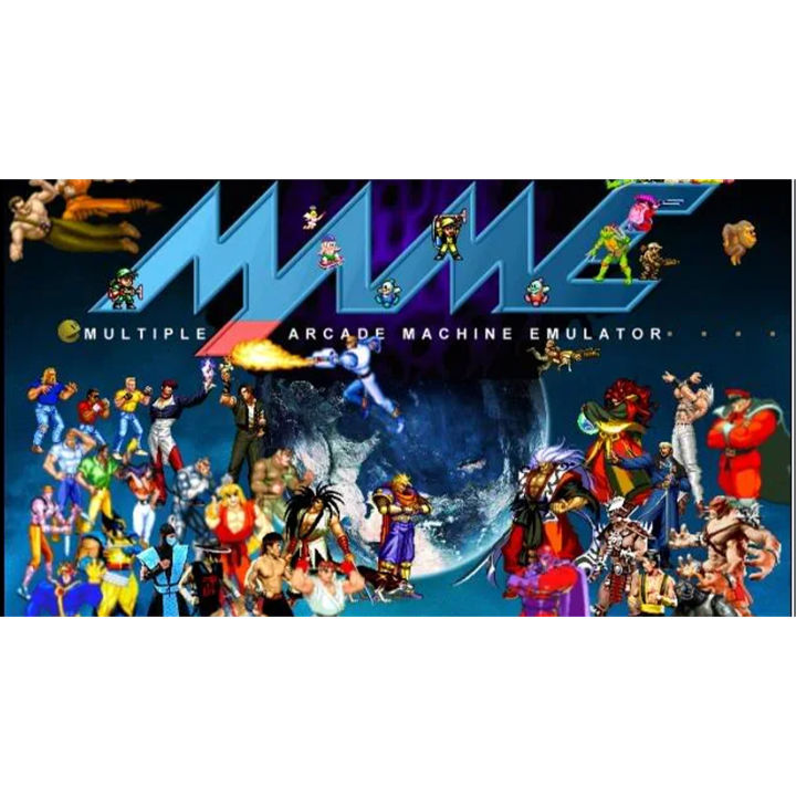 Mame 32 With 3200 Games in DVD for Computer-PC Games