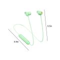 Wireless Neckband Bluetooth 5.0 Headphone Wireless Headset With Heavy Bass Stereo Earphones High Quality Magnetic Attraction Intelligent Noise Reduction Cancelling Sports Headset ZF Tech. 