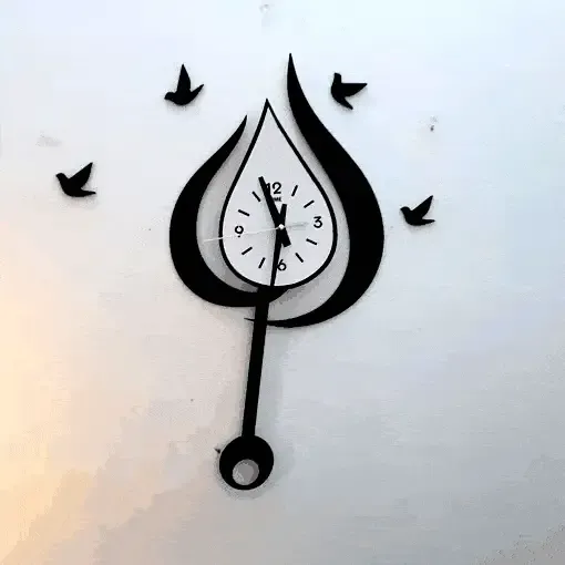 Water Drop style pendulum clock| 