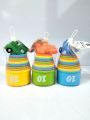 Toys Stacking Cups 1 till 10 model number 617 for kids Education Learning and Fun Rainbow Cups Stacking Tower Mini Bear Toy Gifts. 