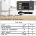 W3230 AC 220v DC 12V Digital Thermostat Temperature Controller. 