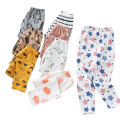 4 - Pcs Set - Soft Cotton Trouser - 0 Month to 24 Month Newborn Baby Babies Pajama For Kids Boys and Girls - New Born Legging Pant Summer and Winter Trousers Bottom Cloth and accessories. 