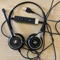 sennheiser Headphone sc 660 usb wired call centre headphone with noice cancelling mic. 