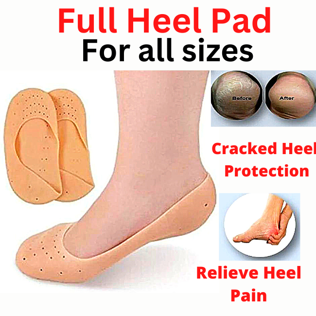 1 Pair Silicone Moisturizing Gel Heel Socks Exfoliating And Preventing Dryness Foot Skin Rejuvenation Foot Care Elastic Sock Eatop